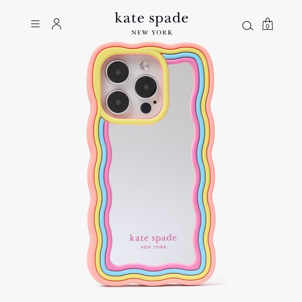 BRAND NEW UNOPENED Kate Spade Rainbow Phone Case *FOR iPhone 15 Pro Max*